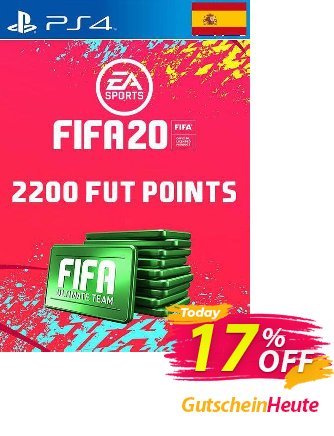 2200 FIFA 20 Ultimate Team Points PS4 (Spain) Coupon, discount 2200 FIFA 20 Ultimate Team Points PS4 (Spain) Deal. Promotion: 2200 FIFA 20 Ultimate Team Points PS4 (Spain) Exclusive offer 
