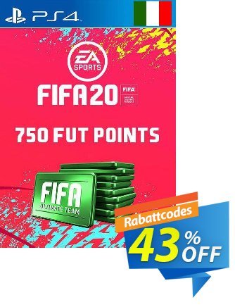 750 FIFA 20 Ultimate Team Points PS4 - Italy  Gutschein 750 FIFA 20 Ultimate Team Points PS4 (Italy) Deal Aktion: 750 FIFA 20 Ultimate Team Points PS4 (Italy) Exclusive offer 