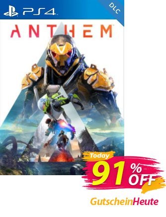 Anthem PS4 DLC Gutschein Anthem PS4 DLC Deal Aktion: Anthem PS4 DLC Exclusive offer 