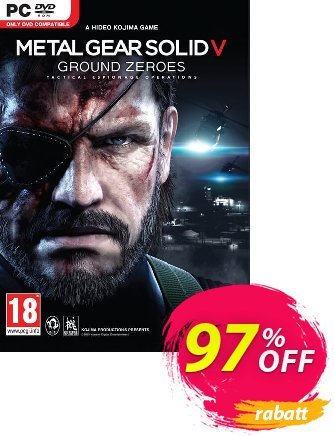 Metal Gear Solid V 5: Ground Zeroes PC discount coupon Metal Gear Solid V 5: Ground Zeroes PC Deal - Metal Gear Solid V 5: Ground Zeroes PC Exclusive offer 