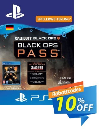 Call of Duty Black Ops 4 Pass PS4 (Germany) Coupon, discount Call of Duty Black Ops 4 Pass PS4 (Germany) Deal. Promotion: Call of Duty Black Ops 4 Pass PS4 (Germany) Exclusive offer 