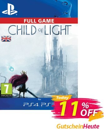 Child of Light PS3/PS4 - Digital Code Coupon, discount Child of Light PS3/PS4 - Digital Code Deal. Promotion: Child of Light PS3/PS4 - Digital Code Exclusive offer 