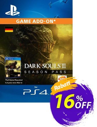 Dark Souls 3 Season pass PS4 (Germany) discount coupon Dark Souls 3 Season pass PS4 (Germany) Deal - Dark Souls 3 Season pass PS4 (Germany) Exclusive offer 