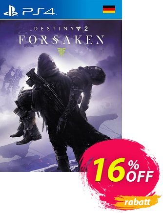 Destiny 2 Forsaken PS4 (Germany) discount coupon Destiny 2 Forsaken PS4 (Germany) Deal - Destiny 2 Forsaken PS4 (Germany) Exclusive offer 
