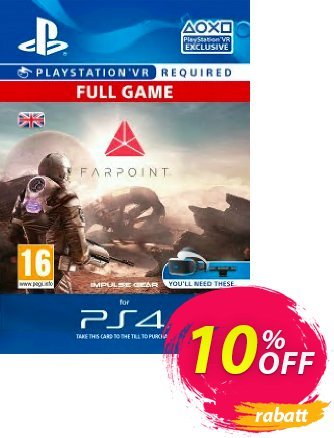 Farpoint VR PS4 Coupon, discount Farpoint VR PS4 Deal. Promotion: Farpoint VR PS4 Exclusive offer 