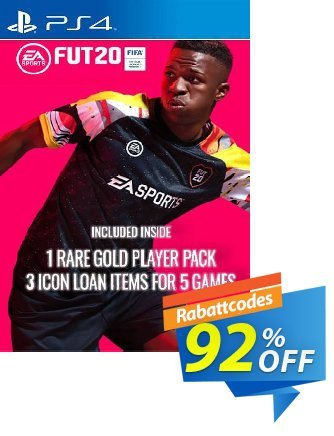 FIFA 20 - 1 Rare Players Pack + 3 Loan ICON Pack PS4 - EU  Gutschein FIFA 20 - 1 Rare Players Pack + 3 Loan ICON Pack PS4 (EU) Deal Aktion: FIFA 20 - 1 Rare Players Pack + 3 Loan ICON Pack PS4 (EU) Exclusive offer 