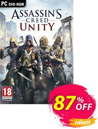 Assassin's Creed Unity PC Gutschein Assassin's Creed Unity PC Deal Aktion: Assassin's Creed Unity PC Exclusive offer 