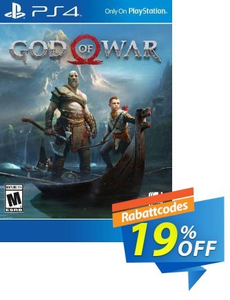 God of War PS4 - US  Gutschein God of War PS4 (US) Deal Aktion: God of War PS4 (US) Exclusive offer 