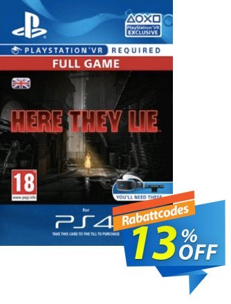 Here They Lie VR PS4 Gutschein Here They Lie VR PS4 Deal Aktion: Here They Lie VR PS4 Exclusive offer 