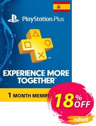Playstation Plus - 1 Month Subscription (Spain) discount coupon Playstation Plus - 1 Month Subscription (Spain) Deal - Playstation Plus - 1 Month Subscription (Spain) Exclusive offer 