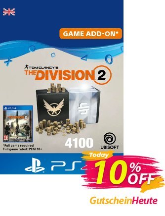 Tom Clancy's The Division 2 PS4 - 4100 Premium Credits Pack Gutschein Tom Clancy's The Division 2 PS4 - 4100 Premium Credits Pack Deal Aktion: Tom Clancy's The Division 2 PS4 - 4100 Premium Credits Pack Exclusive offer 