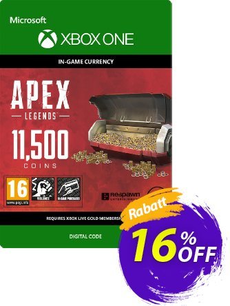 Apex Legends 11500Coins Xbox One Coupon, discount Apex Legends 11500Coins Xbox One Deal. Promotion: Apex Legends 11500Coins Xbox One Exclusive offer 