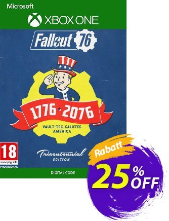 Fallout 76 Tricentennial Edition Xbox One Gutschein Fallout 76 Tricentennial Edition Xbox One Deal Aktion: Fallout 76 Tricentennial Edition Xbox One Exclusive offer 