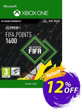 FIFA 20 - 1600 FUT Points Xbox One Gutschein FIFA 20 - 1600 FUT Points Xbox One Deal Aktion: FIFA 20 - 1600 FUT Points Xbox One Exclusive offer 