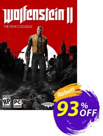 Wolfenstein II 2: The New Colossus PC Coupon, discount Wolfenstein II 2: The New Colossus PC Deal. Promotion: Wolfenstein II 2: The New Colossus PC Exclusive offer 