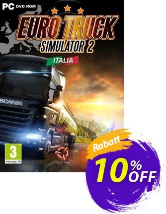Euro Truck Simulator 2 PC Italia DLC Coupon, discount Euro Truck Simulator 2 PC Italia DLC Deal. Promotion: Euro Truck Simulator 2 PC Italia DLC Exclusive offer 