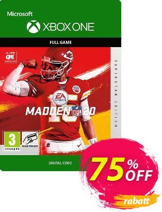 Madden NFL 20 Superstar Edition Xbox One Coupon, discount Madden NFL 20 Superstar Edition Xbox One Deal. Promotion: Madden NFL 20 Superstar Edition Xbox One Exclusive offer 