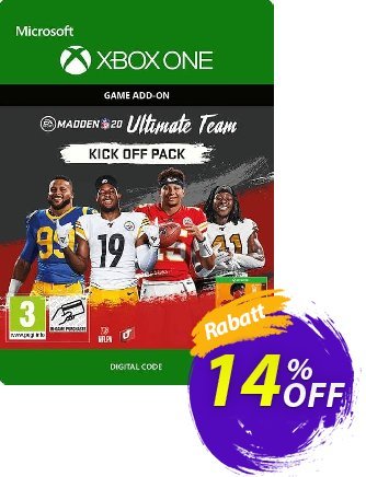 Madden NFL 20: Ultimate Team Kick Off Pack Xbox One Gutschein Madden NFL 20: Ultimate Team Kick Off Pack Xbox One Deal Aktion: Madden NFL 20: Ultimate Team Kick Off Pack Xbox One Exclusive offer 