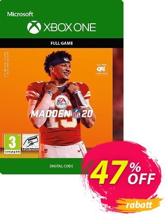 Madden NFL 20 Xbox One Gutschein Madden NFL 20 Xbox One Deal Aktion: Madden NFL 20 Xbox One Exclusive offer 