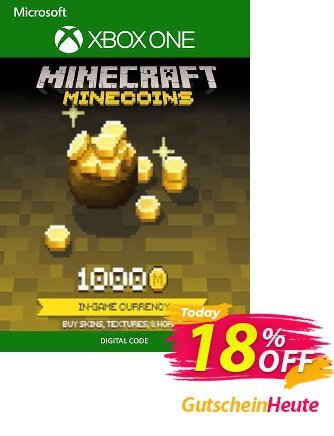 Minecraft 1000 Minecoins Xbox One Gutschein Minecraft 1000 Minecoins Xbox One Deal Aktion: Minecraft 1000 Minecoins Xbox One Exclusive offer 