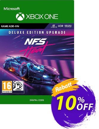 Need for Speed: Heat Deluxe Upgrade Xbox One Gutschein Need for Speed: Heat Deluxe Upgrade Xbox One Deal Aktion: Need for Speed: Heat Deluxe Upgrade Xbox One Exclusive offer 