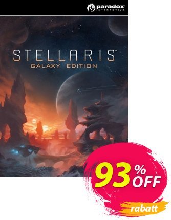 Stellaris Galaxy Edition PC Coupon, discount Stellaris Galaxy Edition PC Deal. Promotion: Stellaris Galaxy Edition PC Exclusive offer 