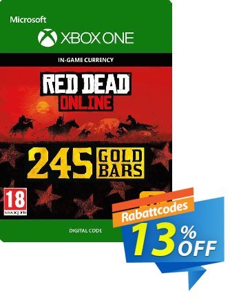 Red Dead Online: 245 Gold Bars Xbox One Gutschein Red Dead Online: 245 Gold Bars Xbox One Deal Aktion: Red Dead Online: 245 Gold Bars Xbox One Exclusive offer 