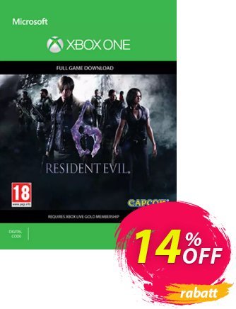 Resident Evil 6 Xbox One Gutschein Resident Evil 6 Xbox One Deal Aktion: Resident Evil 6 Xbox One Exclusive offer 