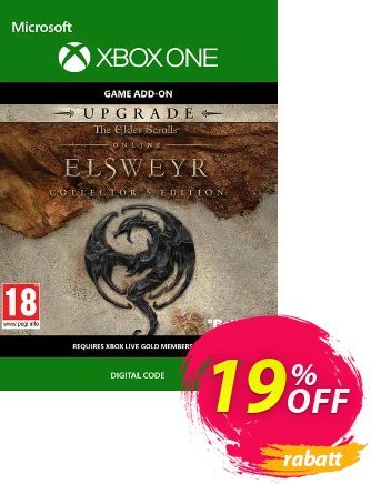 The Elder Scrolls Online Elsweyr Collectors Edition Upgrade Xbox One Coupon, discount The Elder Scrolls Online Elsweyr Collectors Edition Upgrade Xbox One Deal. Promotion: The Elder Scrolls Online Elsweyr Collectors Edition Upgrade Xbox One Exclusive offer 