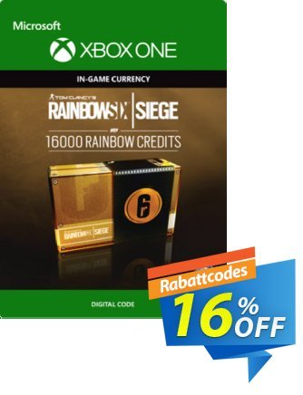 Tom Clancy's Rainbow Six Siege 16000 Credits Pack Xbox One Coupon, discount Tom Clancy's Rainbow Six Siege 16000 Credits Pack Xbox One Deal. Promotion: Tom Clancy's Rainbow Six Siege 16000 Credits Pack Xbox One Exclusive offer 