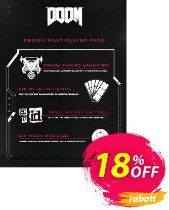 Doom Demon Multiplayer Pack DLC PC Coupon, discount Doom Demon Multiplayer Pack DLC PC Deal. Promotion: Doom Demon Multiplayer Pack DLC PC Exclusive offer 
