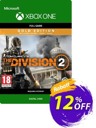 Tom Clancy's The Division 2 Gold Edition Xbox One Gutschein Tom Clancy's The Division 2 Gold Edition Xbox One Deal Aktion: Tom Clancy's The Division 2 Gold Edition Xbox One Exclusive offer 