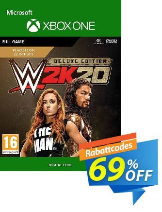 WWE 2K20: Deluxe Edition Xbox One Coupon, discount WWE 2K20: Deluxe Edition Xbox One Deal. Promotion: WWE 2K20: Deluxe Edition Xbox One Exclusive offer 