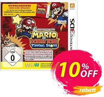 Mario vs. Donkey Kong: Tipping Stars 3DS - Game Code Gutschein Mario vs. Donkey Kong: Tipping Stars 3DS - Game Code Deal Aktion: Mario vs. Donkey Kong: Tipping Stars 3DS - Game Code Exclusive offer 