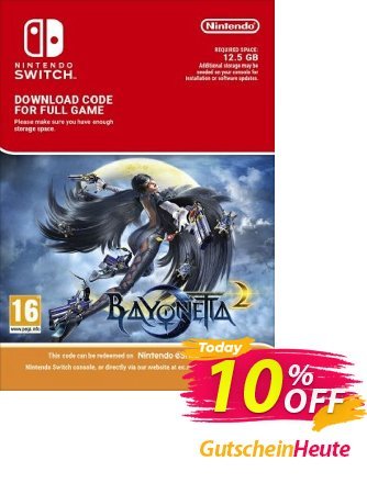 Bayonetta 2 Switch Gutschein Bayonetta 2 Switch Deal Aktion: Bayonetta 2 Switch Exclusive offer 