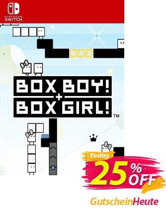 BOXBOY! + BOXGIRL! Switch Gutschein BOXBOY! + BOXGIRL! Switch Deal Aktion: BOXBOY! + BOXGIRL! Switch Exclusive offer 