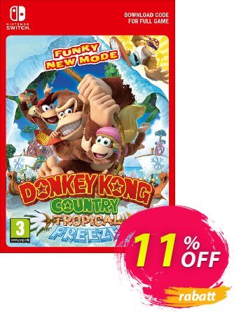 Donkey Kong Country Tropical Freeze Switch discount coupon Donkey Kong Country Tropical Freeze Switch Deal - Donkey Kong Country Tropical Freeze Switch Exclusive offer 