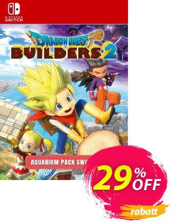 Dragon Quest Builders 2 - Aquarium Pack Switch Gutschein Dragon Quest Builders 2 - Aquarium Pack Switch Deal Aktion: Dragon Quest Builders 2 - Aquarium Pack Switch Exclusive offer 