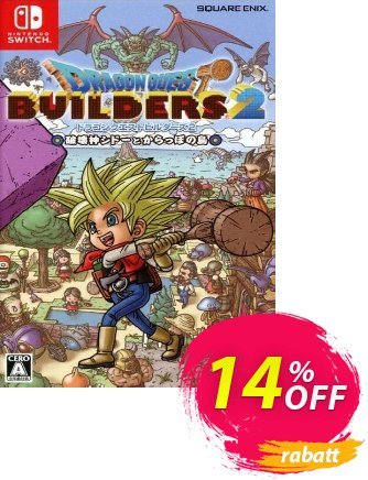 Dragon Quest Builders 2 Switch Coupon, discount Dragon Quest Builders 2 Switch Deal. Promotion: Dragon Quest Builders 2 Switch Exclusive offer 