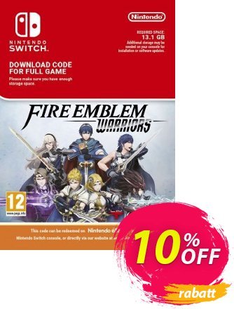 Fire Emblem Warriors Switch Coupon, discount Fire Emblem Warriors Switch Deal. Promotion: Fire Emblem Warriors Switch Exclusive offer 