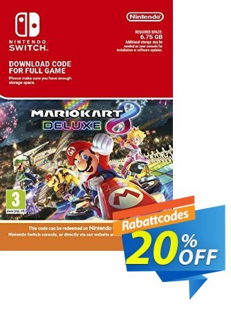 Mario Kart 8 Deluxe Switch discount coupon Mario Kart 8 Deluxe Switch Deal - Mario Kart 8 Deluxe Switch Exclusive offer 