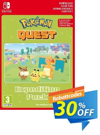 Pokemon Quest - Expedition Pack Switch Gutschein Pokemon Quest - Expedition Pack Switch Deal Aktion: Pokemon Quest - Expedition Pack Switch Exclusive offer 