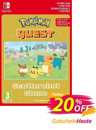 Pokemon Quest - Scattershot Stone Switch Gutschein Pokemon Quest - Scattershot Stone Switch Deal Aktion: Pokemon Quest - Scattershot Stone Switch Exclusive offer 