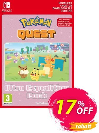 Pokemon Quest - Ultra Expedition Pack Switch Gutschein Pokemon Quest - Ultra Expedition Pack Switch Deal Aktion: Pokemon Quest - Ultra Expedition Pack Switch Exclusive offer 