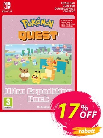 Pokemon Quest - Ultra Expedition Pack Switch Coupon, discount Pokemon Quest - Ultra Expedition Pack Switch Deal. Promotion: Pokemon Quest - Ultra Expedition Pack Switch Exclusive offer 