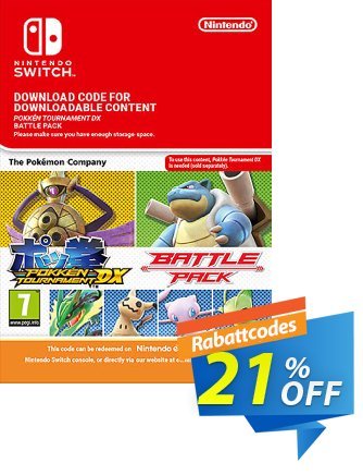 Pokken Tournament DX Battle Pack Switch Gutschein Pokken Tournament DX Battle Pack Switch Deal Aktion: Pokken Tournament DX Battle Pack Switch Exclusive offer 