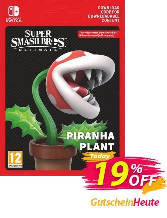 Super Smash Bro Ultimate: Piranha Plant DLC Switch Gutschein Super Smash Bro Ultimate: Piranha Plant DLC Switch Deal Aktion: Super Smash Bro Ultimate: Piranha Plant DLC Switch Exclusive offer 