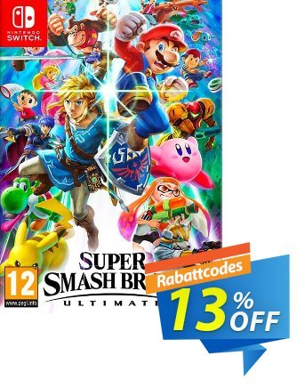 Super Smash Bros. Ultimate Switch Coupon, discount Super Smash Bros. Ultimate Switch Deal. Promotion: Super Smash Bros. Ultimate Switch Exclusive offer 