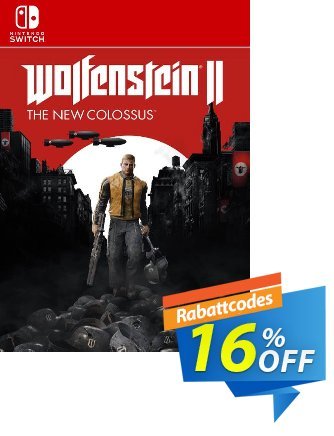 Wolfenstein II 2: The New Colossus Switch Gutschein Wolfenstein II 2: The New Colossus Switch Deal Aktion: Wolfenstein II 2: The New Colossus Switch Exclusive offer 