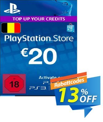 PlayStation Network (PSN) Card - 20 EUR (Belgium) Coupon, discount PlayStation Network (PSN) Card - 20 EUR (Belgium) Deal. Promotion: PlayStation Network (PSN) Card - 20 EUR (Belgium) Exclusive offer 